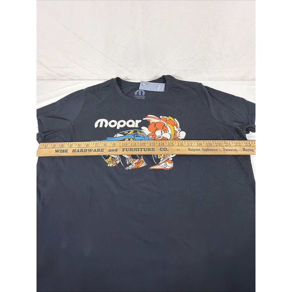 NWT Mopar Womens Plymouth Roadrunner 68/69 Graphic T-Shirt Black 2XL - Picture 7 of 9
